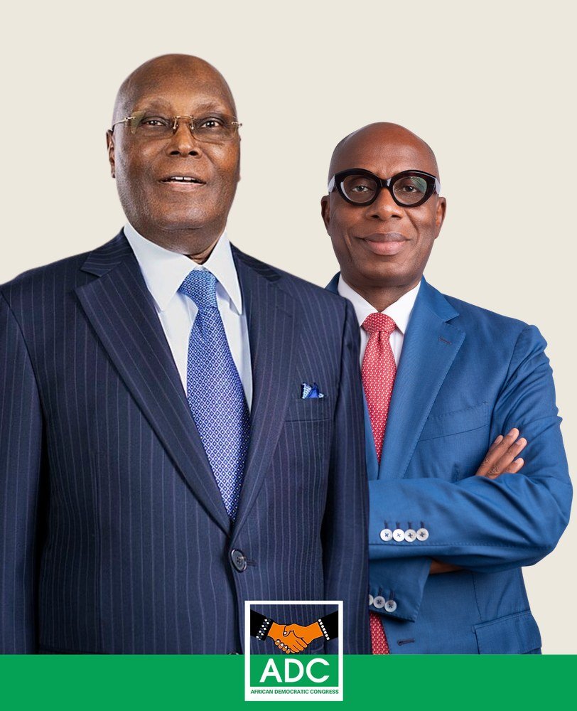 HE Atiku Abubakar and HE Rotimi Amaechi &mdash; the African Democratic Congress ticket for Nigeria 2027