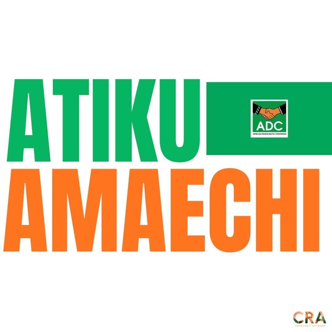 Atiku Abubakar and Rotimi Amaechi &mdash; the African Democratic Congress ticket